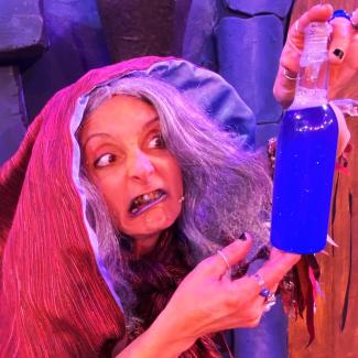 Vickie Swinton As ‘Hag Witch’ in panto